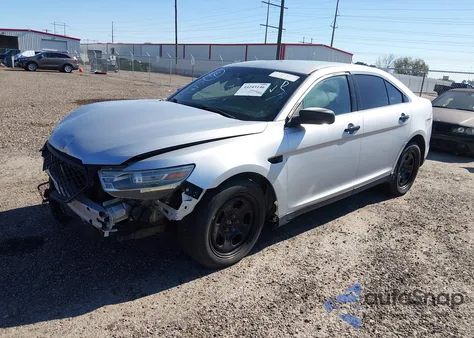 2014 Ford Police Interceptor из США, поврежденный, VIN 1FAHP2MKXEG109267
